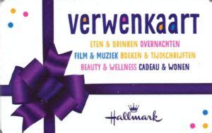hallmark verwenkaart saldo
